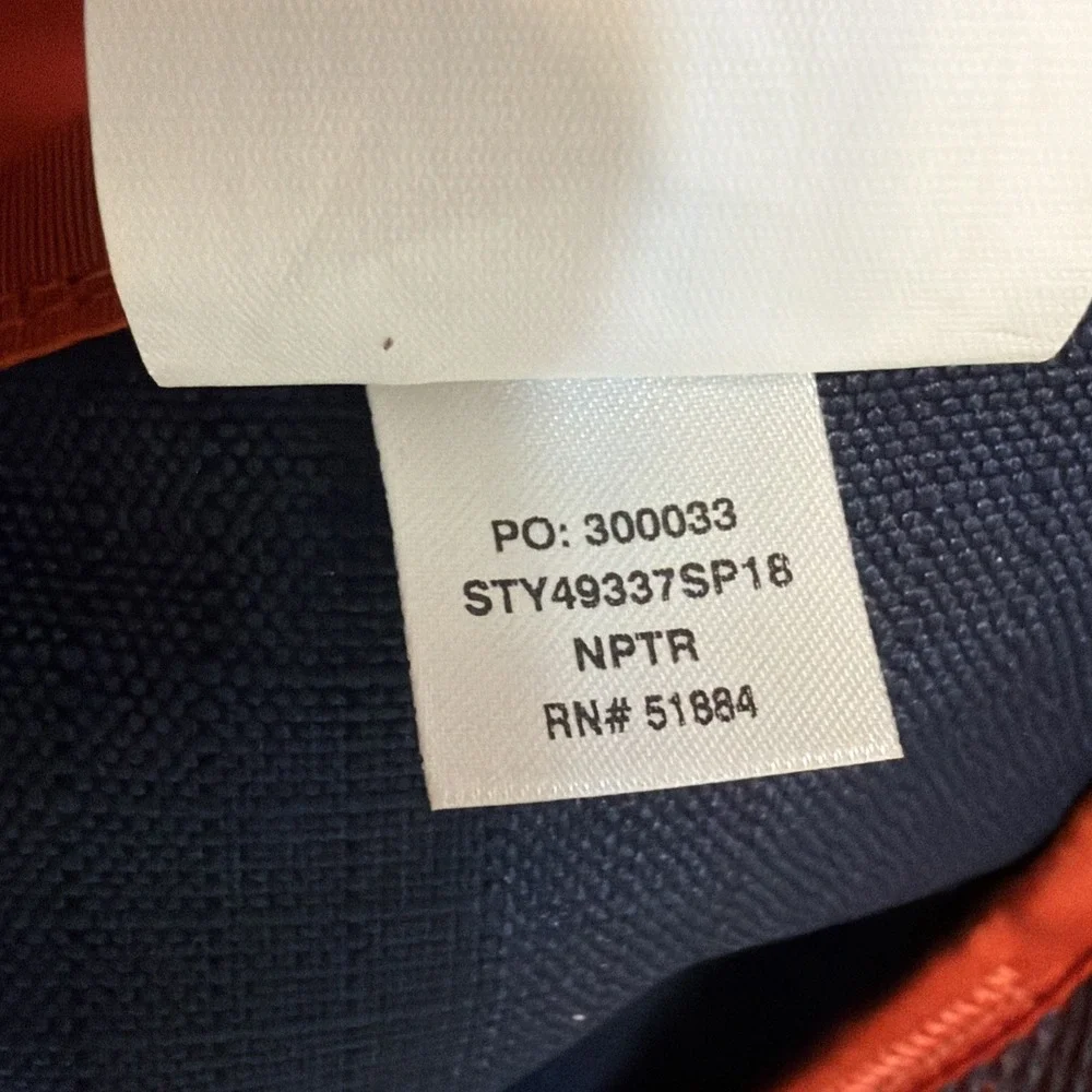 PATAGONIA Blue Orange Hole Duffel Bag 45 L Shiny version